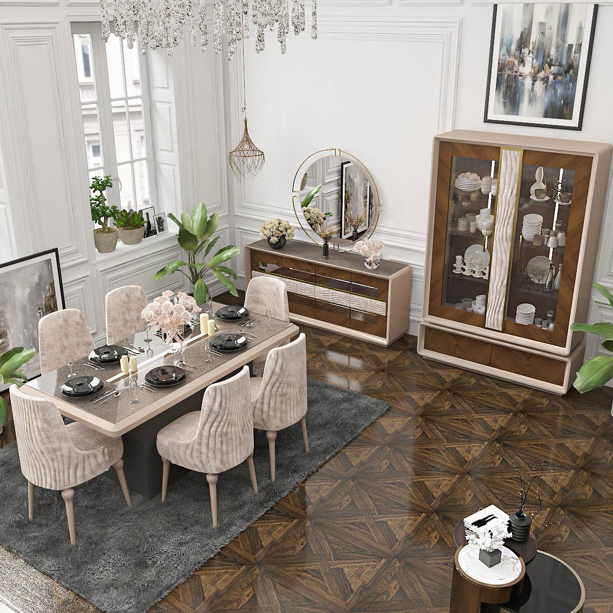 photo_6051038510212387598_y غرفة سفرة - دبي - الصورة 1